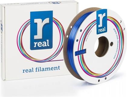 ΝΗΜΑ 3D ΕΚΤΥΠΩΤΗ PLA SATIN - 0.5KG 1.75MM - ΜΠΛΕ REAL FILAMENTS