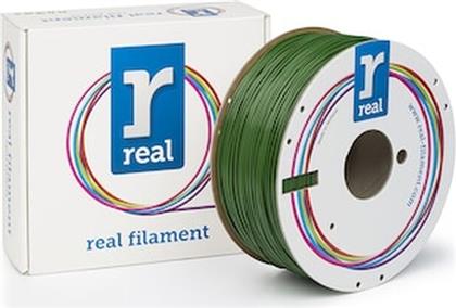 REAL ABS 3D PRINTER FILAMENT - GREEN - SPOOL OF 1KG - 1.75MM (REFABSGREEN1000MM175) REAL FILAMENTS