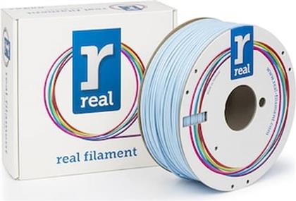 REAL ABS 3D PRINTER FILAMENT - LIGHT BLUE - SPOOL OF 1KG - 1.75MM (REFABSLBLUE1000MM175) REAL FILAMENTS