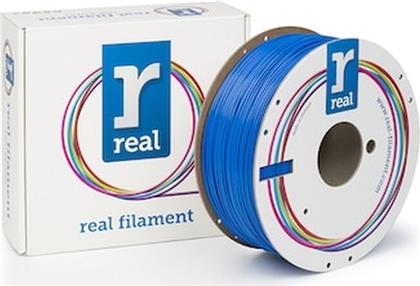 REAL ABS - BLUE 3D PRINTER FILAMENT - SPOOL OF 1KG - 1.75MM (REFABSBLUE1000MM175) REAL FILAMENTS