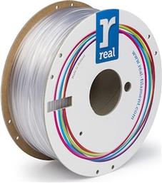 REAL PETG 3D PRINTER FILAMENT - NEUTRAL - SPOOL OF 1KG - 2.85MM (REFPETGNEUTRAL1000MM3) REAL FILAMENTS