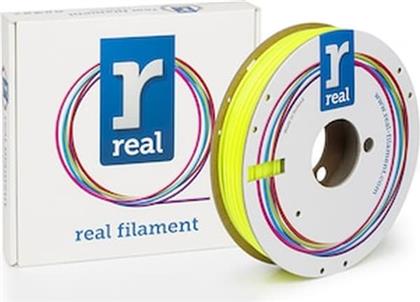 REAL PETG 3D PRINTER FILAMENT - TRANSLUCENT YELLOW - SPOOL OF 0.5KG - 2.85MM REAL FILAMENTS