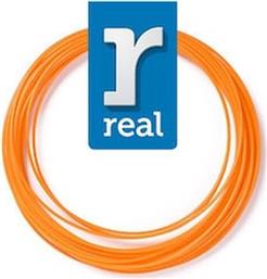 REAL PLA 3D PEN FILAMENT ORANGE ( 10 M / 1.75 MM ) (3DPFPLAORANGE10MM175) REAL FILAMENTS