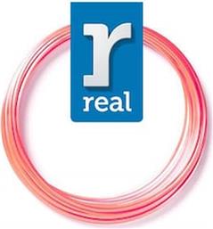 REAL PLA 3D PEN FILAMENT PINK 1.75 MM REAL FILAMENTS