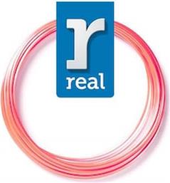 REAL PLA 3D PEN FILAMENT PINK ( 10 M / 1.75 MM ) (3DPFPLAPINK10MM175) (REF3DPFPLAPINK10MM175) REAL FILAMENTS