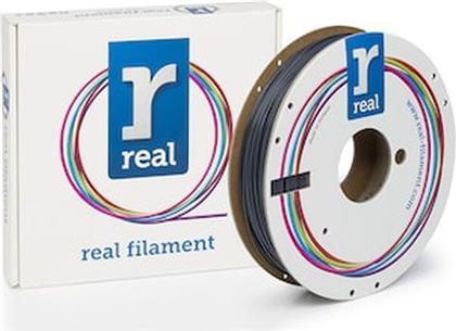 REAL PLA 3D PRINTER FILAMENT - GRAY - SPOOL OF 0.5KG - 1.75MM REAL FILAMENTS