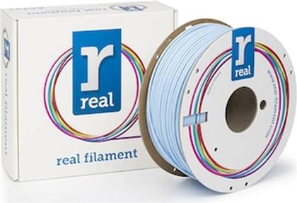 REAL PLA 3D PRINTER FILAMENT - LIGHT BLUE - SPOOL OF 1KG - 2.85MM REAL FILAMENTS