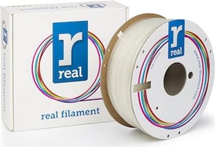 REAL PLA 3D PRINTER FILAMENT - NEUTRAL/UNCOLORED - SPOOL OF 1KG - 2.85MM (REFPLANATURAL1000MM3) REAL FILAMENTS