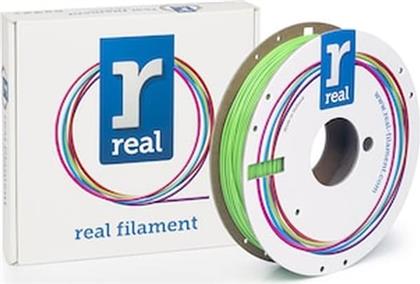 REAL PLA 3D PRINTER FILAMENT - NUCLEAR GREEN - SPOOL OF 0.5KG - 1.75MM (REFPLANGREEN500MM175) REAL FILAMENTS