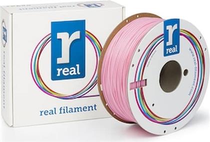 REAL PLA 3D PRINTER FILAMENT - PINK - SPOOL OF 1KG - 1.75MM (REFPLAPINK1000MM175)