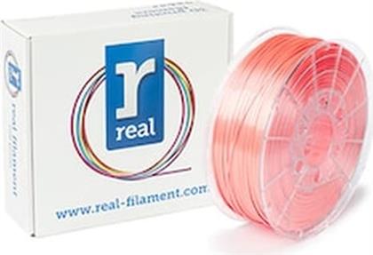 REAL PLA 3D PRINTER FILAMENT - SATIN SALMON - SPOOL OF 0.75KG - 2.85MM (REFPLASATINSALMON750MM285)