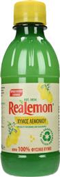 ΧΥΜΟΣ ΛΕΜΟΝΙΟΥ 250ML REALEMON