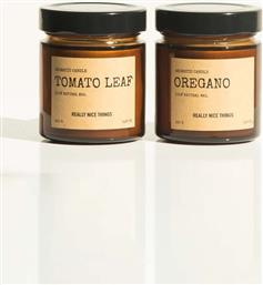 ΣΕΤ ΜΕ ΑΡΩΜΑΤΙΚΑ ΚΕΡΙΑ TOMATO LEAF & OREGANO 2 X 100 G 2-PACK REALLYNICE THINGS