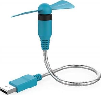 ΜΙΝΙ ΑΝΕΜΙΣΤΗΡΑΣ USB BLUE FLEXIBLE REALPOWER από το PUBLIC