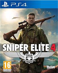 SNIPER ELITE 4 - PS4 REBELLION