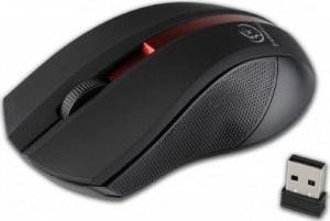 WIRELESS MOUSE GALAXY BLACK/RED REBELTEC