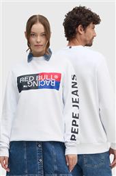 ΜΠΛΟΥΖΑ ΧΡΩΜΑ: ΑΣΠΡΟ, RU580007 PEPE JEANS