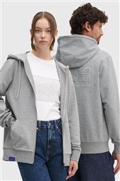 ΜΠΛΟΥΖΑ ΧΡΩΜΑ: ΓΚΡΙ, ΜΕ ΚΟΥΚΟΥΛΑ, RU580005 PEPE JEANS