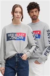 ΜΠΛΟΥΖΑ ΧΡΩΜΑ: ΓΚΡΙ, RU580007 PEPE JEANS