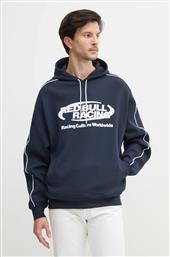 ΜΠΛΟΥΖΑ LOGO PIPING HOODY ΧΡΩΜΑ: ΝΑΥΤΙΚΟ ΜΠΛΕ, ΜΕ ΚΟΥΚΟΥΛΑ, RM580014 PEPE JEANS