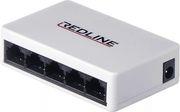 RL-1005M 5-PORT NETWORK SWITCH REDLINE