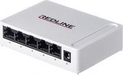 RL-S2005G 5-PORT NETWORK SWITCH REDLINE