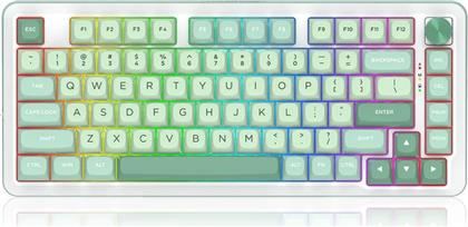CYRUS PRO GAMING ΜΗΧΑΝΙΚΟ ΕΝΣΥΡΜΑΤΟ;ΑΣΥΡΜΑΤΟ USB;BLUETOOTH ΠΛΗΚΤΡΟΛΟΓΙΟ RGB ΛΕΥΚΟ (US) REDRAGON