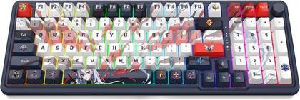 EISA K686AK GAMING ΜΗΧΑΝΙΚΟ ΕΝΣΥΡΜΑΤΟ;ΑΣΥΡΜΑΤΟ 2.4 GHZ;USB TYPE-C;BLUETOOTH ΠΛΗΚΤΡΟΛΟΓΙΟ RGB ΜΠΛΕ (US) REDRAGON