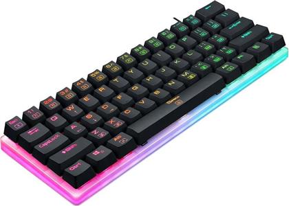 K605 ALIEN GIANT GAMING ΕΝΣΥΡΜΑΤΟ ΜΗΧΑΝΙΚΟ ΠΛΗΚΤΡΟΛΟΓΙΟ RGB ΜΑΥΡΟ (US) REDRAGON από το PUBLIC