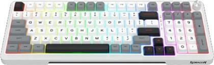 K688GB GAMING ΜΗΧΑΝΙΚΟ ΑΣΥΡΜΑΤΟ BLUETOOTH ΠΛΗΚΤΡΟΛΟΓΙΟ RGB ΛΕΥΚΟ (US) REDRAGON