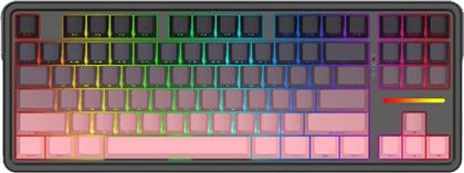K728SP GAMING ΜΗΧΑΝΙΚΟ ΕΝΣΥΡΜΑΤΟ;ΑΣΥΡΜΑΤΟ USB;BLUETOOTH ΠΛΗΚΤΡΟΛΟΓΙΟ RGB ΜΑΥΡΟ (US) REDRAGON