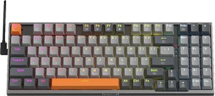 OLAF K648GG GAMING ΜΗΧΑΝΙΚΟ ΕΝΣΥΡΜΑΤΟ USB ΠΛΗΚΤΡΟΛΟΓΙΟ RGB ΜΑΥΡΟ (US) REDRAGON