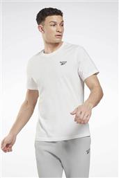 ΑΝΔΡΙΚΟ T-SHIRT ΜΕ LOGO PRINT ΣΤΟ ΣΤΗΘΟΣ - RCS24TS/100054977M ΛΕΥΚΟ REEBOK