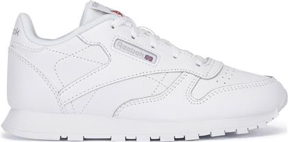 ΑΘΛΗΤΙΚΑ CLASSIC LEATHER 100000118 ΛΕΥΚΟ REEBOK