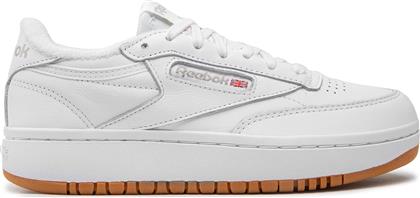 ΑΘΛΗΤΙΚΑ CLUB C DOUBLE FV5658 ΛΕΥΚΟ REEBOK CLASSIC