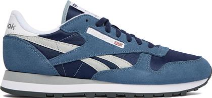 ΑΘΛΗΤΙΚΑ EO-CLASSIC LEATHER 100230514 ΣΚΟΥΡΟ ΜΠΛΕ REEBOK