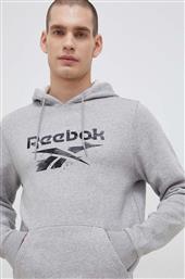 ΜΠΛΟΥΖΑ ΧΡΩΜΑ: ΓΚΡΙ, ΜΕ ΚΟΥΚΟΥΛΑ REEBOK