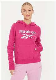 ΜΠΛΟΥΖΑ FLEECE HOODIE ΡΟΖ REGULAR FIT REEBOK