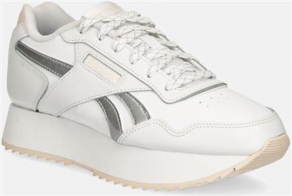 ΑΘΛΗΤΙΚΑ GLIDE RIPPLE DOUBLE ΧΡΩΜΑ: ΑΣΠΡΟ, 100201489 REEBOK CLASSIC
