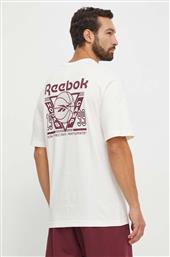 ΒΑΜΒΑΚΕΡΟ ΜΠΛΟΥΖΑΚΙ BASKETBALL ΧΡΩΜΑ: ΜΠΕΖ REEBOK CLASSIC