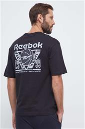 ΒΑΜΒΑΚΕΡΟ ΜΠΛΟΥΖΑΚΙ BASKETBALL ΧΡΩΜΑ: ΜΑΥΡΟ REEBOK CLASSIC