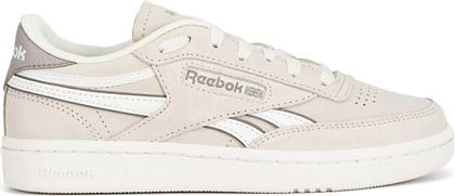 ΓΥΝΑΙΚΕΙΑ ΔΕΡΜΑΤΙΝΑ SNEAKERS ''CLUB C REVENGE'' - RFF24LF/100201411W** ΜΠΕΖ REEBOK