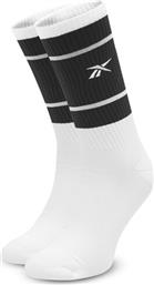 ΚΑΛΤΣΕΣ ΨΗΛΕΣ UNISEX CL BASKETBALL SOCK HC1906 ΛΕΥΚΟ REEBOK