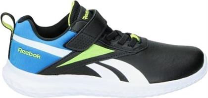 ΠΑΙΔΙΚΑ ΑΘΛΗΤΙΚΑ ΠΑΠΟΥΤΣΙΑ ΓΙΑ ΑΓΟΡΙΑ RUSH RUNNER 5 BLACK/LIME - ΜΠΛΕ REEBOK