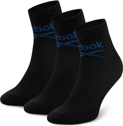 ΣΕΤ 3 ΖΕΥΓΑΡΙΑ ΨΗΛΕΣ ΚΑΛΤΣΕΣ UNISEX R0255-SS24 (3-PACK) ΜΑΥΡΟ REEBOK