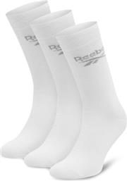 ΣΕΤ 3 ΖΕΥΓΑΡΙΑ ΨΗΛΕΣ ΚΑΛΤΣΕΣ UNISEX R0367-SS24 (3-PACK) ΛΕΥΚΟ REEBOK