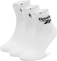 ΣΕΤ 3 ΖΕΥΓΑΡΙΑ ΨΗΛΕΣ ΚΑΛΤΣΕΣ UNISEX R0427-SS24 (3-PACK) ΛΕΥΚΟ REEBOK