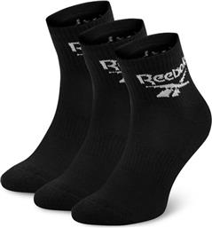 ΣΕΤ 3 ΖΕΥΓΑΡΙΑ ΨΗΛΕΣ ΚΑΛΤΣΕΣ UNISEX R0427-SS24 (3-PACK) ΜΑΥΡΟ REEBOK