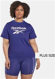 IDENTITY PLUS SIZE ΓΥΝΑΙΚΕΙΟ T-SHIRT (9000112191-61121) REEBOK SPORT