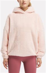 LUX COZY PLUSH SHERPA FLEECE ΓΥΝΑΙΚΕΙΑ ΜΠΛΟΥΖΑ ΜΕ ΚΟΥΚΟΥΛΑ (9000156678-71243) REEBOK SPORT